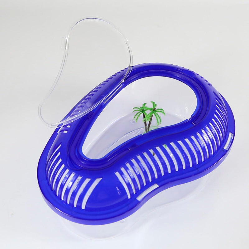 OMEM Portable Reptile House Terrarium Habitat Clear and Breathable (Large) - Image 2